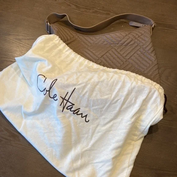 Cole Hann Stone Quilted Handbag - Picture 2 of 11